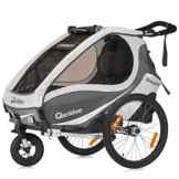 QERIDOO Kinderfahrradanhänger Kidgoo1 Transportwagen Handwagen