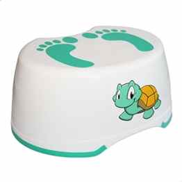 Rutschfester Tritthocker | universell auch als Kinder-Hocker sowie Tritt für Bad, Zähneputzen, Händewaschen, WC, etc. verwendbar | Praktischer Trittschemel Kinder | Kinder Tritt