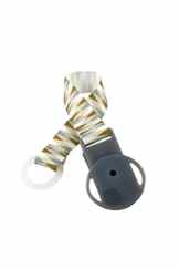 SCHNULLERKETTE CLICK MIT GRAUEM DREIECK