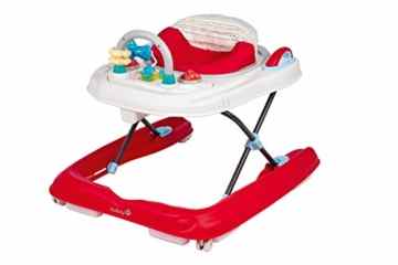 Safety 1st 27568820 Happy Step 2-in-1 Lauflernwagen mit elektronischem Spieltisch