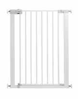 Safety 1st Easy Close Extra Tall Treppenschutzgitter, extra hohes Türschutzgitter aus Metall zum Klemmen, weiß, bis 94 cm verlängerbar