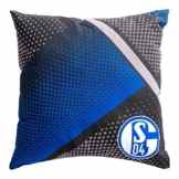 Schalke 04 22604 Kissen Grau Blau