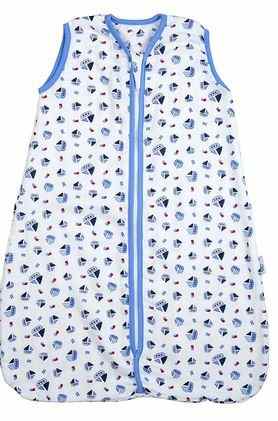 Schlummersack Baby Musselin Sommerschlafsack 0.5 Tog – Boote – verschiedene Größen
