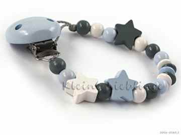 Schnullerkette ohne Namen Mädchen, Jungen, Unisex Holz Made in Germany