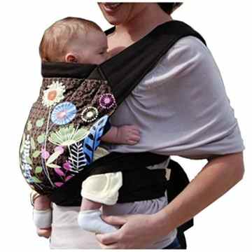 Schöne Babytrage Babytragetuch für 3,6-15,9kg Babytragehilfe Baby-Fördermaschine Bauchtragetasche Baby carrier sling kleinkinde mit stickerei