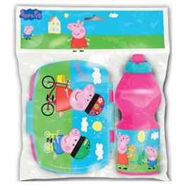 Set Flasche Sport und Sandwichmaker rechteckig Peppa Pig (0/12)