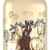 Sigg Trinkflasche Horses, Beige/Gold, 0.4 Liter, 8321.70