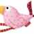 Sigikid 4091 Greifling Vogel mit Quietsche, Quietsch Quatsch, Mädchen