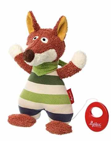 Sigikid 41387 Spieluhr Fudallo Fox, mehrfarbig