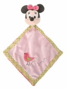 Simba 6315873336 – Disney Minnie Maus Pretty Pink Plüsch Schmusetuch