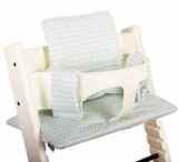 Sitzkissen beschichtet für Stokke Tripp Trapp – Mintgrün mit Weiss