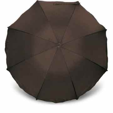 Sonnenschirm für Kinderwagen mit UV Schutz 50+ Mocca von Heitmann Ø 80 cm