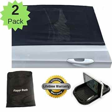 Sonnenschutz Auto Baby| Sonnenblende für Kinder | Zweierpack | Premium Qualität | Selbsthaftend | Schützt Kinder und Babys gegen schädlichen UV-Strahlen | Lebenslange Garantie