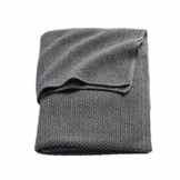 Sonnenstrasse 11 2733062 Babydecke / Kuscheldecke / Strickdecke Mini Relief, 75 x 100 cm, Grau