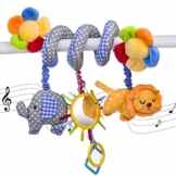 Spielzeug Plüschtiere, VALUE MAKERS Spirale Aktivität Kinderwagen Baby Plüschtiere Kleinkindspielzeug Spielzeugauto Drehmaschine hängenden Niedlichen Krippe