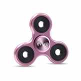 Spinner Fidget Spielzeug für die Hand,EVIISO Spielzeug aus Aluminiumlegierung Tri Spinner Hand spielzeug Finger spinner für Kinder und Erwachsene Spielzeug Geschenke (Rosen Gold)