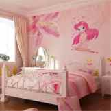 Stayeal Kinderzimmer Wandtattoo Wandsticker Rosa Meerjungfrau