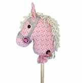 Steckenpferd rosa pink mit Sound