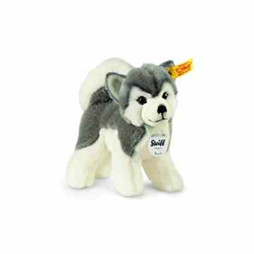 Steiff 104985 – Bernie Husky 17 stehend, grau/weiss