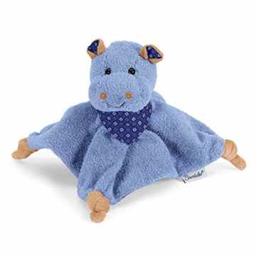 Sterntaler 3201620 – Schmusetuch Norbert, S, blau
