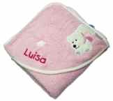 Sterntaler Badetuch 100x100cm Ella Personalisiert mit Namen/Personalisiert