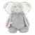 Stofftier Elefant mit Namen Geburtsdatum Größe und Gewicht personalisiert Geschenk verschiedene Ausführungen