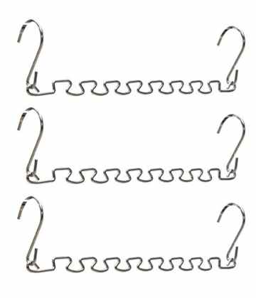 StorageManiac: 3 Stück – Hängesystem aus Stahl für Kleidung