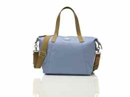 Storksak Wickeltasche Noa Powder Blue (Hellblau) inkl. Mini Bag