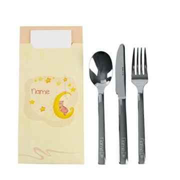Striefchen® Kinderbesteck für Mädchen mit Gratis Gravur