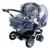 Sunnybaby 10098 – Regenverdeck mit Sichtfenstern für Zwillingskinderwagen