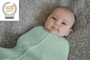 Swaddle Pod Hana bamboo 3-6 months / 14-19 lbs / 6.5-9 kgs (Pale Pistachio)
