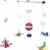 Süßes Mobile „Flugzeuge“ aus Holz