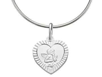 Taufkette mit Schutzengel Taufkette mit Schutzengel