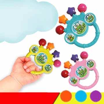 Tefamore Baby Bell Spielzeug Hand auf das Spielzeug Baby Geburtstagsgeschenk