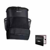 Tepoinn Neue Rücksitz-Organize Rücksitztasche, Sitzlehne Organizer mit Kühlung und Isolierung Funktion für Auto, SUV, Minivan, LKW und Jeep. Neue version Rücksitztasche und praktisches Hefter (Neue Set)