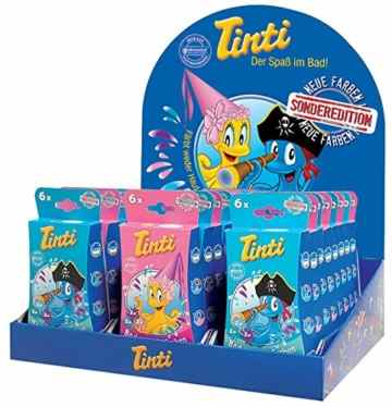 Tinti Badewasserfarben 6 Stk Sonderedition Pirat oder Prinzessin