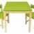 Tisch und 2 Stühlen für Kinder, in grün Kindertisch Kindersitzgruppe Sitzgruppe für Kinder Kinderstuhl