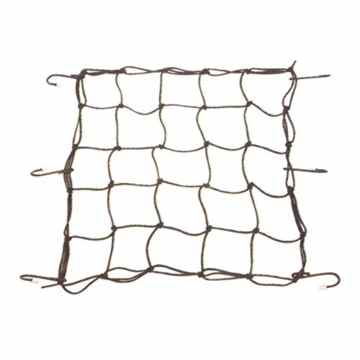 Topeak Lenkertasche Cargo Net Sicherheits-Netz für TrolleyTote Korb, schwarz, 40 x 40 cm, TCN02