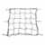 Topeak Lenkertasche Cargo Net Sicherheits-Netz für TrolleyTote Korb, schwarz, 40 x 40 cm, TCN02