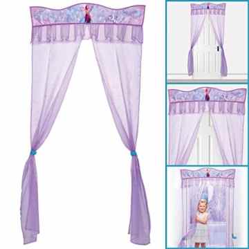 Türdeko Vorhang Frozen – Vorhang – Gardine – Kinderzimmer Deko Eiskönigin – Disney Fenster Tür Vorhang