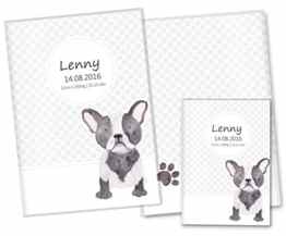 U-Heft Hülle SET Haustiere Hund Katze Untersuchungsheft Hülle & Impfpasshülle personalisierbar mit Namen und Geburtsdatum