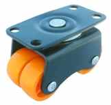 Ustar Four Wheel Castor HDPE 440- lb Tragfähigkeit Set von 8 Stück