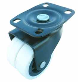 Ustar HDPE Double Wheel Puff Castor Set von 4 Stück 1102- lb Tragfähigkeit