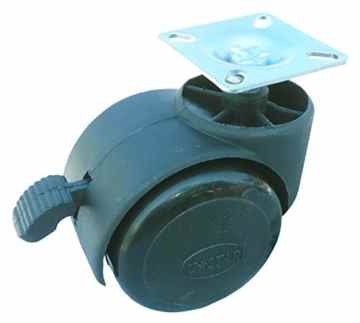 Ustar Moveable Tool Trolley Boxes PPCP Twin Castor Rad 220-lb Tragfähigkeit-4 Stk