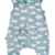Vaenait Baby 80-110 Jungen Ultrasoft Mikrofaser Schlafsack dicke Decke fuer Winter Microfiber Cloud Mint