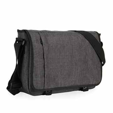 Veevan Casual Flap-Laptop-Schulter Messenger Bag 15-Zoll
