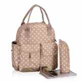 Veevan Mummy Gestreift Wickeltasche Tote Handtasche