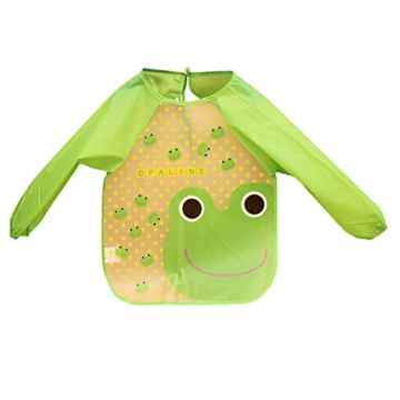 Vertvie Baby Ärmel Lätzchen Kinder Unisex Babylatz Wasserdicht Transparenten Langarm Lätzchen