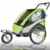 Vollgefederter Kinderfahrradanhänger mit Joggerfunktion Fahrradanhänger Exclusiv 504S-02
