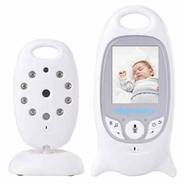 WER 2,4 GHz Wireless Digital Video Baby Monitor Baby Phone Babyphone Zwei Wege Audio mit 2.0 Sicherheit